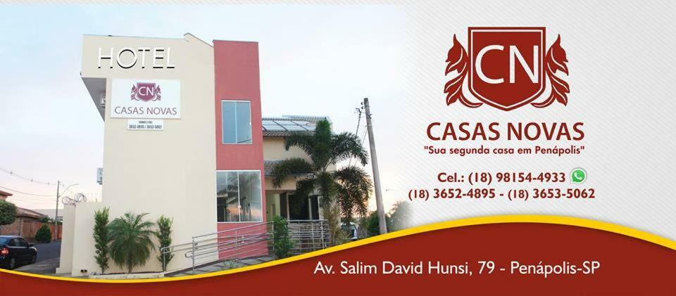 Casas Novas Hotel Penápolis Exterior foto